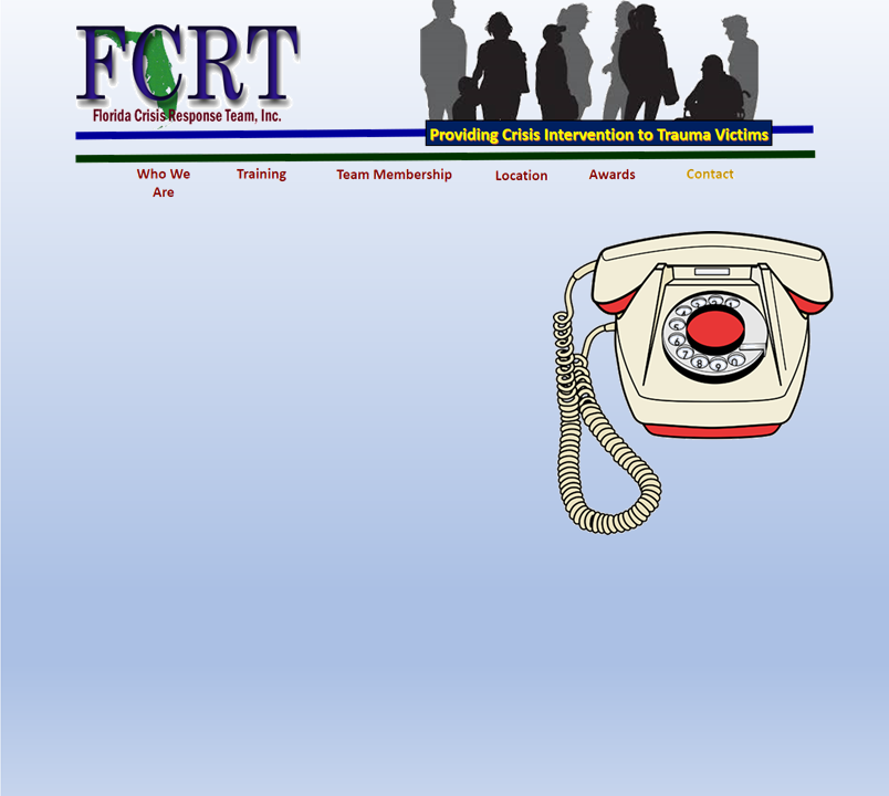 Image map with links to FCRT webpages
